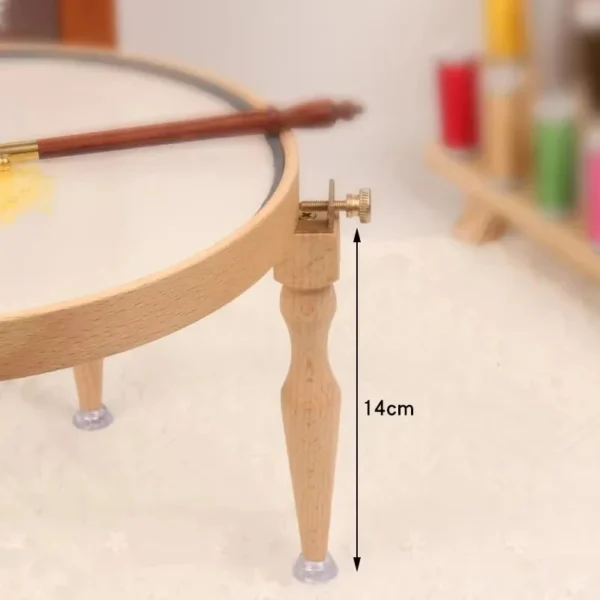 Embroidery Kits - Adjustable Wooden Hoop Frame - Image 3