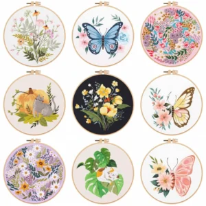 Embroidery Kits for Adults – DIY Cross Stitch Set