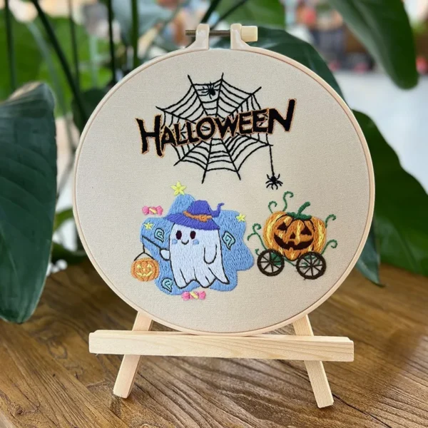 Embroidery Kits - Halloween Cross Stitch for Beginners - Image 6