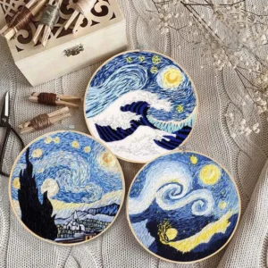Embroidery Kits - DIY Landscape Pattern Starter Kit