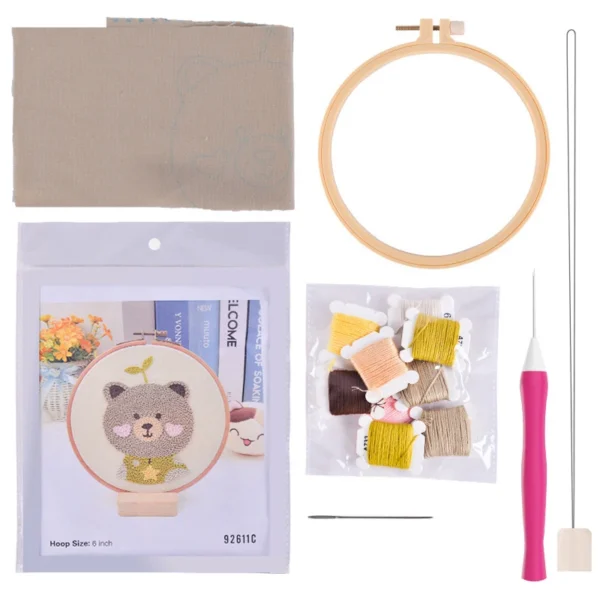 Embroidery Kits - Punch Needle Set for Beginners - Image 2