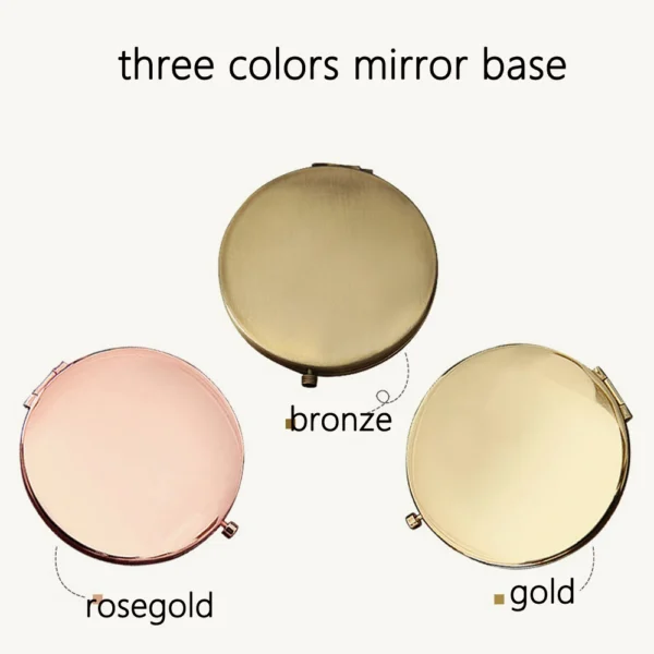 Embroidery Kits - Floral Mirror with 9.5cm Hoop - Image 5