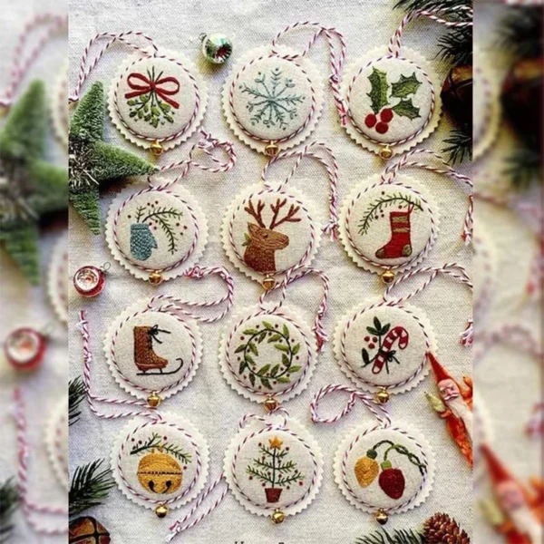 Embroidery Kits: Handmade Christmas Cross Stitch - Image 3