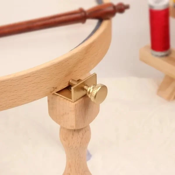 Embroidery Kits - Adjustable Wooden Hoop Frame - Image 5