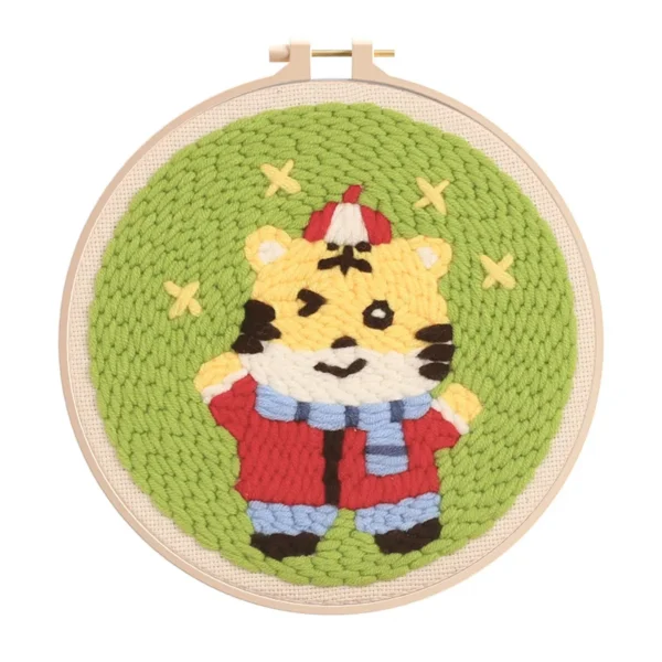 Embroidery Kits - Punch Needle with Animal Pattern - Image 6