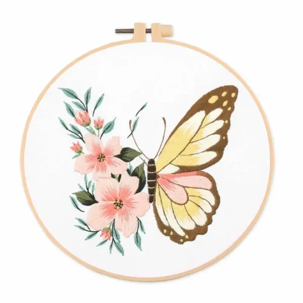 Embroidery Kits for Beginners - Butterfly Cross Stitch - Image 5