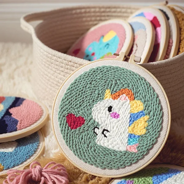 Embroidery Kits for Beginners with Yarn & Wool for DIY - Image 6