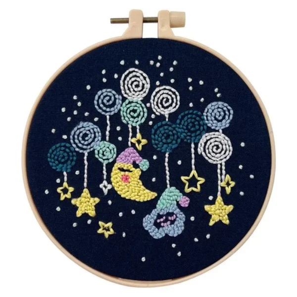 Embroidery Kits: Punch Needle Set with Hoop - Image 5