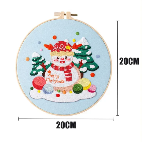 Embroidery Kits - Christmas DIY Cross Stitch - Image 3