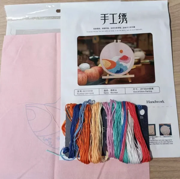 Embroidery Kits: Punch Needle Set with Hoop - Image 6