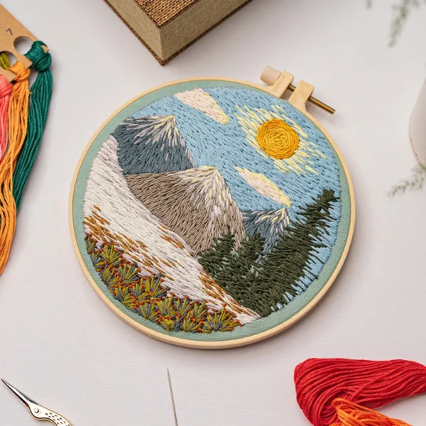 Embroidery Kits for Beginners – DIY Cross Stitch Set - Image 6