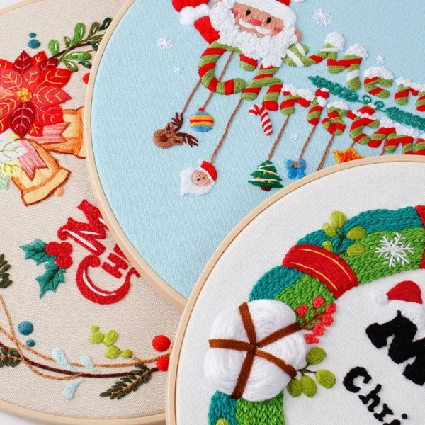 Embroidery Kits - Christmas DIY Cross Stitch - Image 6