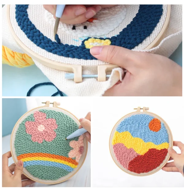 Embroidery Kits – DIY Punch Needle Kit for Beginners - Image 3