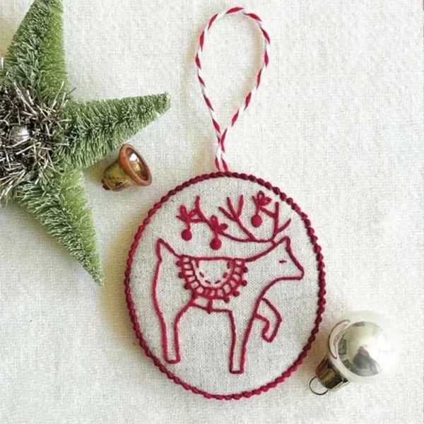 Embroidery Kits: Handmade Christmas Cross Stitch - Image 5