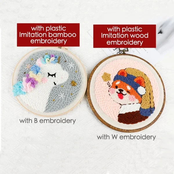 Embroidery Kits: Punch Needle Scenery Starter Kit - Image 2