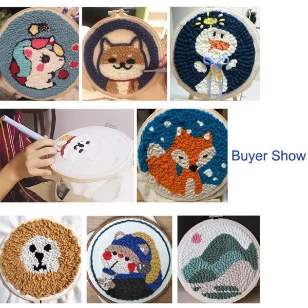 Embroidery Kits – DIY Punch Needle Kit for Beginners - Image 9