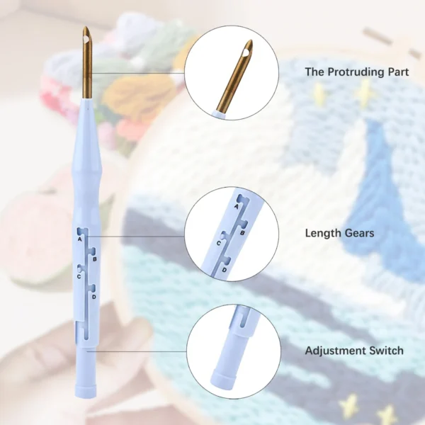 Embroidery Kits – DIY Punch Needle Kit for Beginners - Image 5