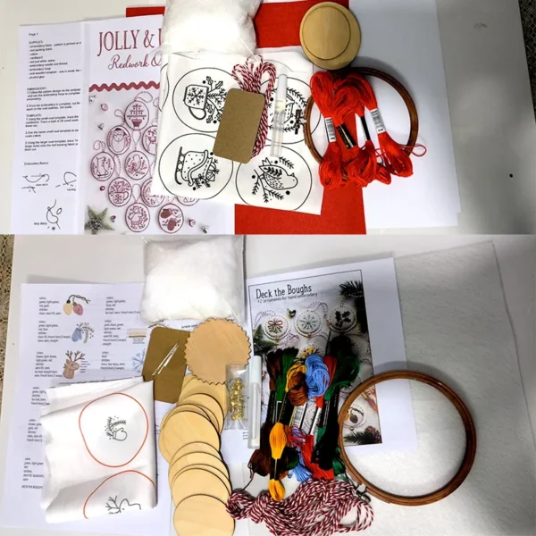 Embroidery Kits: Handmade Christmas Cross Stitch - Image 6